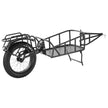 VEVOR Bike Cargo Trailer, 70 lbs Load Capacity, Heavy-Duty Bicycle Wagon Cart, Compact Storage & Quick Release Structure with Universal Hitch, 20