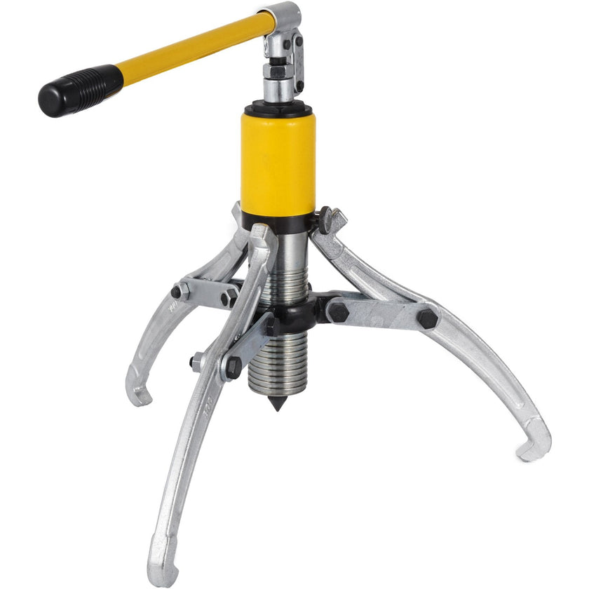 VEVOR 15 Ton Hydraulic Gear Puller Adjustable 3 Jaws Wheel Bearing Pulling Separator 3 in 1 Pump Oil Tube Drawing Machine Wheel Bearing Hub Removal Tool w/Case