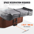 VEVOR Hot Tub Cover Lift, Spa Cover Lift, Hydraulic, Height 33.1