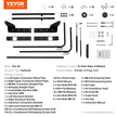 VEVOR Hot Tub Cover Lift, Spa Cover Lift, Hydraulic, Width 69