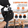 VEVOR Copper Tube Fittings Crimping Tool with 1/2