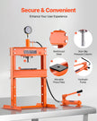 VEVOR 10 T Hydraulic Shop Press Hydraulic Press with Press Plate for Bending