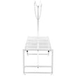 VEVOR Livestock Stand, 51x23 inches Trimming Stand with Straight Head Piece, Goat Trimming Stand Metal Frame Sheep Shearing Stand Livestock Trimming Stands for Sheep, Goats, and Other Livestock