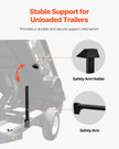 VEVOR Hydraulic Scissor Hoist Kit 8 T Hydraulic Dump Lift Kit for Dump Trailers