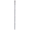 VEVOR Measuring Rod 14-Feet/8ths 4 Sections Telescopic Grade Rod 1/8in w/ Bag