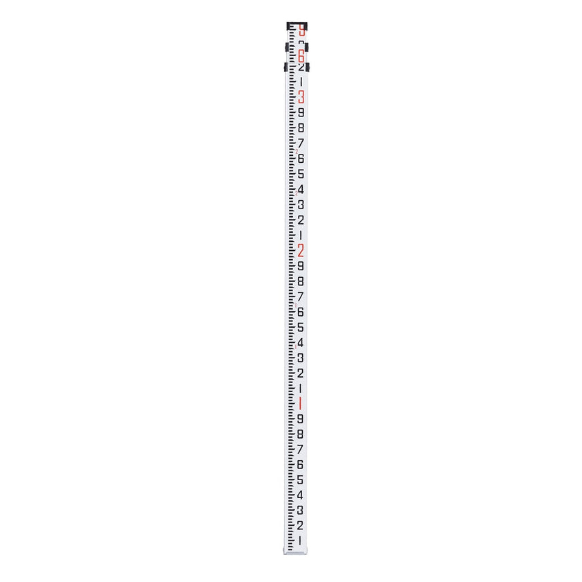 VEVOR Measuring Rod 9-Feet/10ths 3 Sections Telescopic Grade Rod 1/10ft w/ Bag