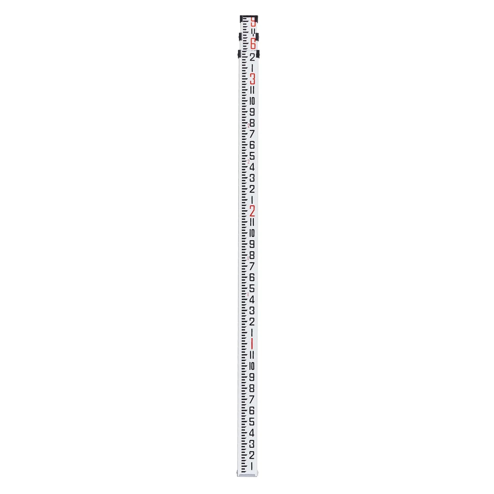 VEVOR Measuring Rod 9-Feet/8ths 3 Sections Telescopic Grade Rod 1/8in w/ Bag