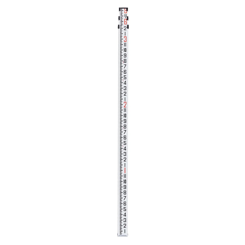 VEVOR Measuring Rod 9-Feet/8ths 3 Sections Telescopic Grade Rod 1/8in w/ Bag
