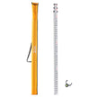 VEVOR Measuring Rod 9-Feet/8ths 3 Sections Telescopic Grade Rod 1/8in w/ Bag