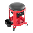 VEVOR Rolling Mechanic Stool Garage Seat 300 lbs Load with Wheels & Storage