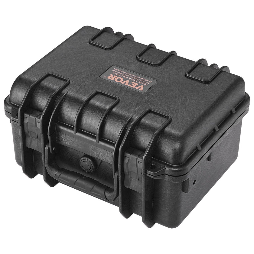 VEVOR Hard Pistol Cases with Pre-cut PU Foam Lockable Pistol Case for 2 Pistol