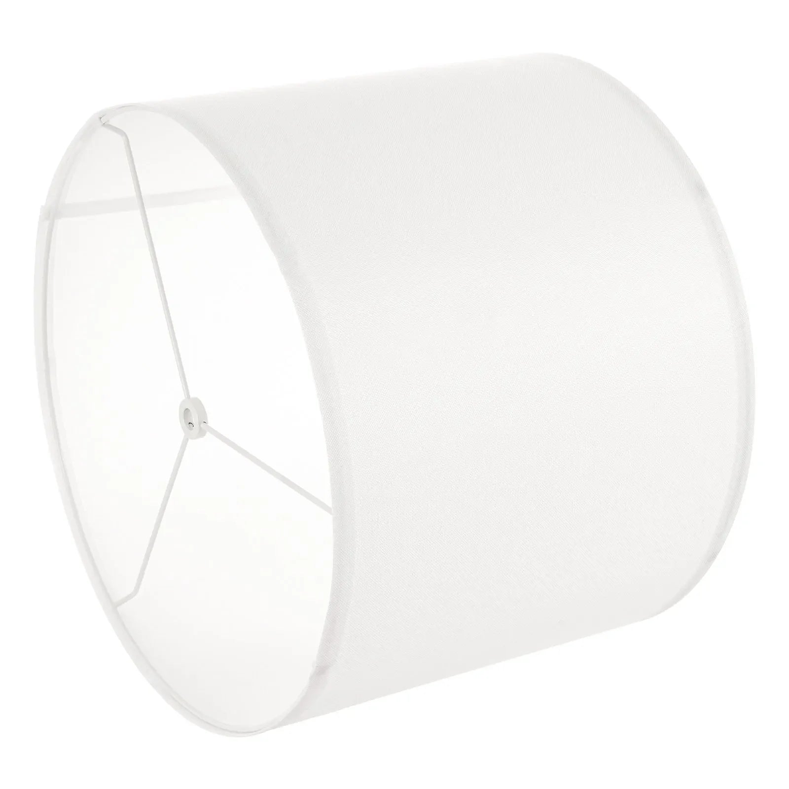 VEVOR Drum Lamp Shade 2 Set 13 x 13 x 10 in Medium Round Lampshade (Off-white)
