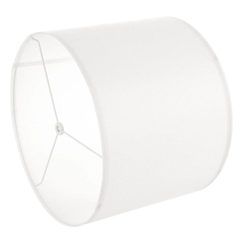 VEVOR Drum Lamp Shade 2 Set 13 x 13 x 10 in Medium Round Lampshade (Off-white)