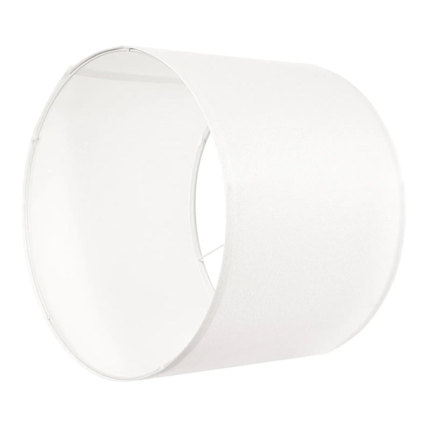 VEVOR Drum Lamp Shade 2 Set 13 x 13 x 10 in Medium Round Lampshade (Off-white)