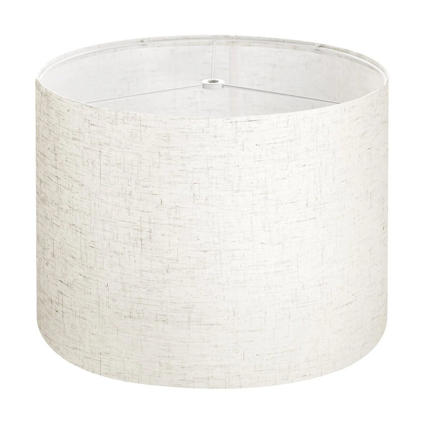 VEVOR Drum Lamp Shade 13 x 13 x 10 inches Medium Round Lampshade (Light Linen)