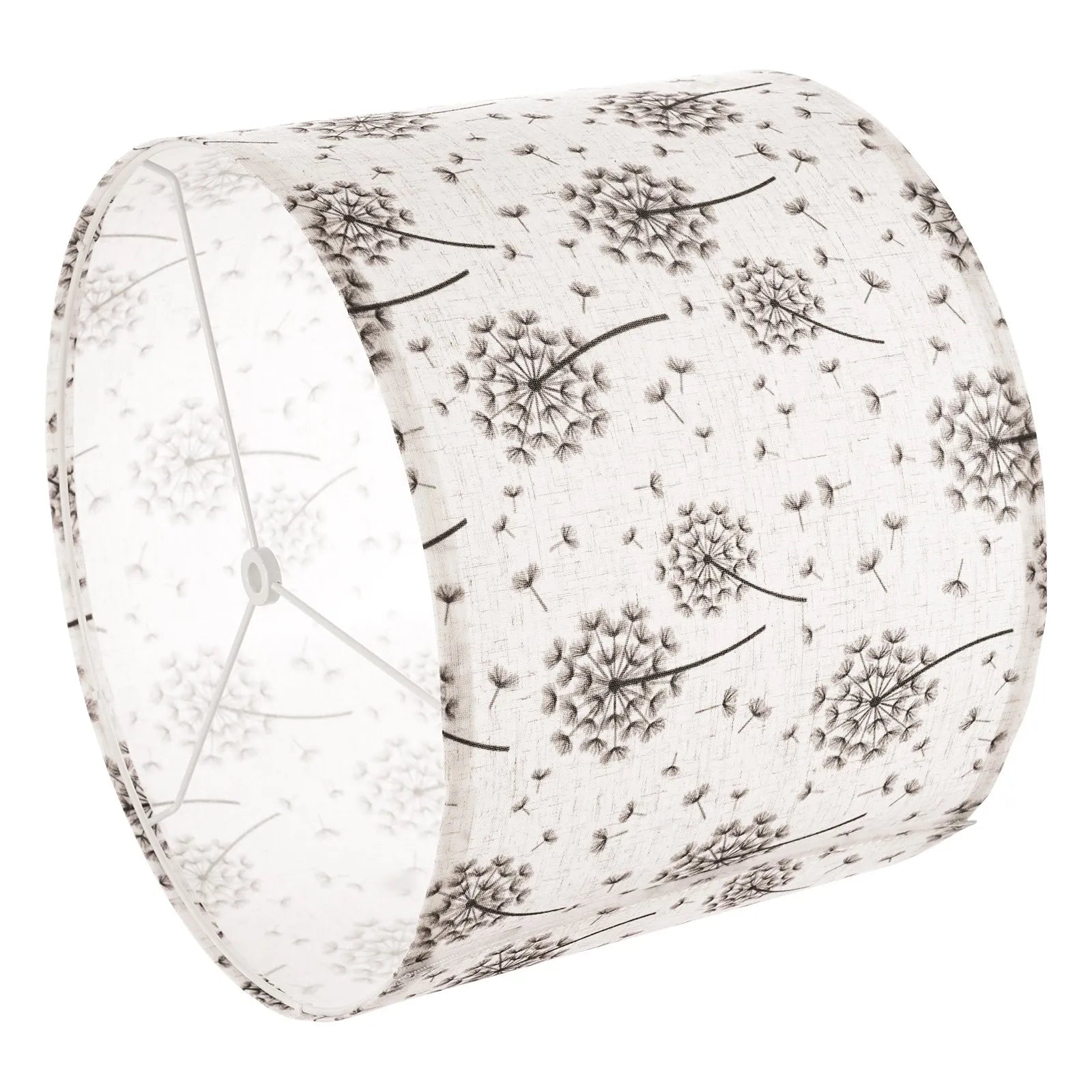 VEVOR Drum Lamp Shade 2 Set 13 x 13 x 10 in Lampshade (Light Dandelion Pattern)