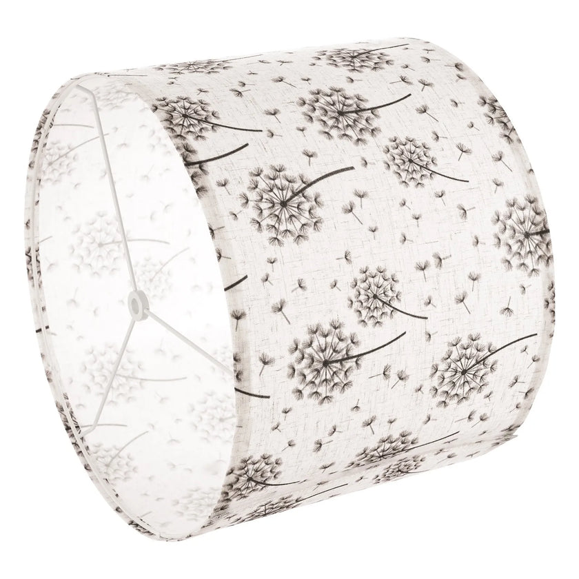 VEVOR Drum Lamp Shade 2 Set 13 x 13 x 10 in Lampshade (Light Dandelion Pattern)