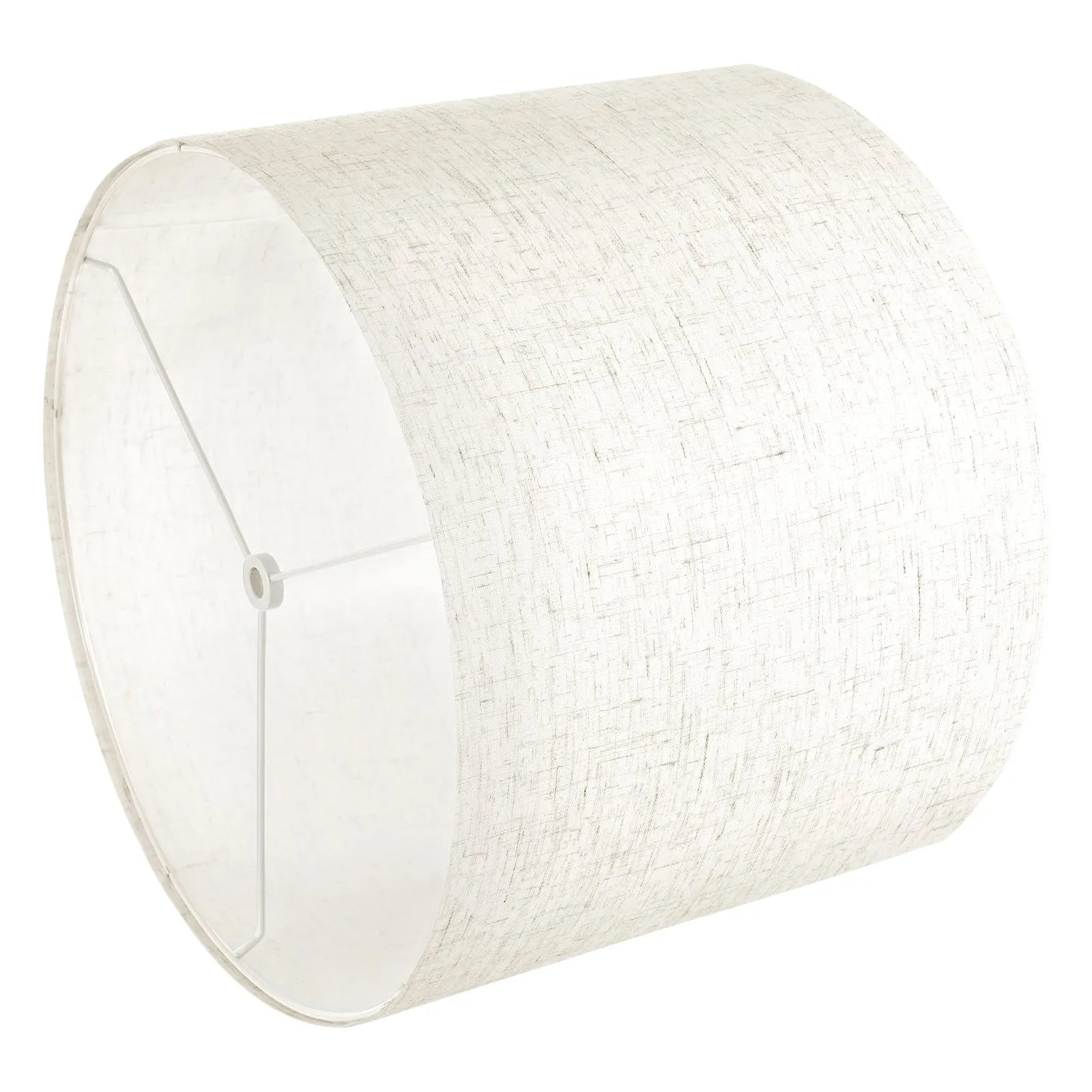 VEVOR Drum Lamp Shade 2 Set 13 x 13 x 10 in Medium Round Lampshade (Light Linen)