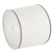 VEVOR Lamp Shade 2 Set with Harp 11 x 13 x 10 in (Light Linen with Black Edge)