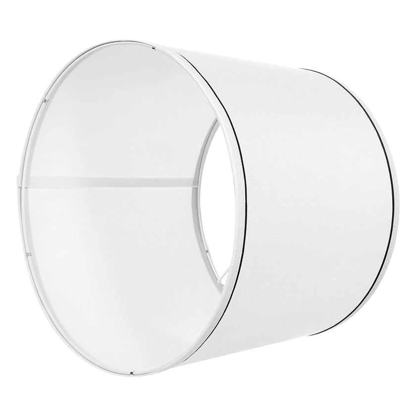 VEVOR Lamp Shade 2 Set 11 x 13 x 10 inches Medium Lampshade with Harp (White)