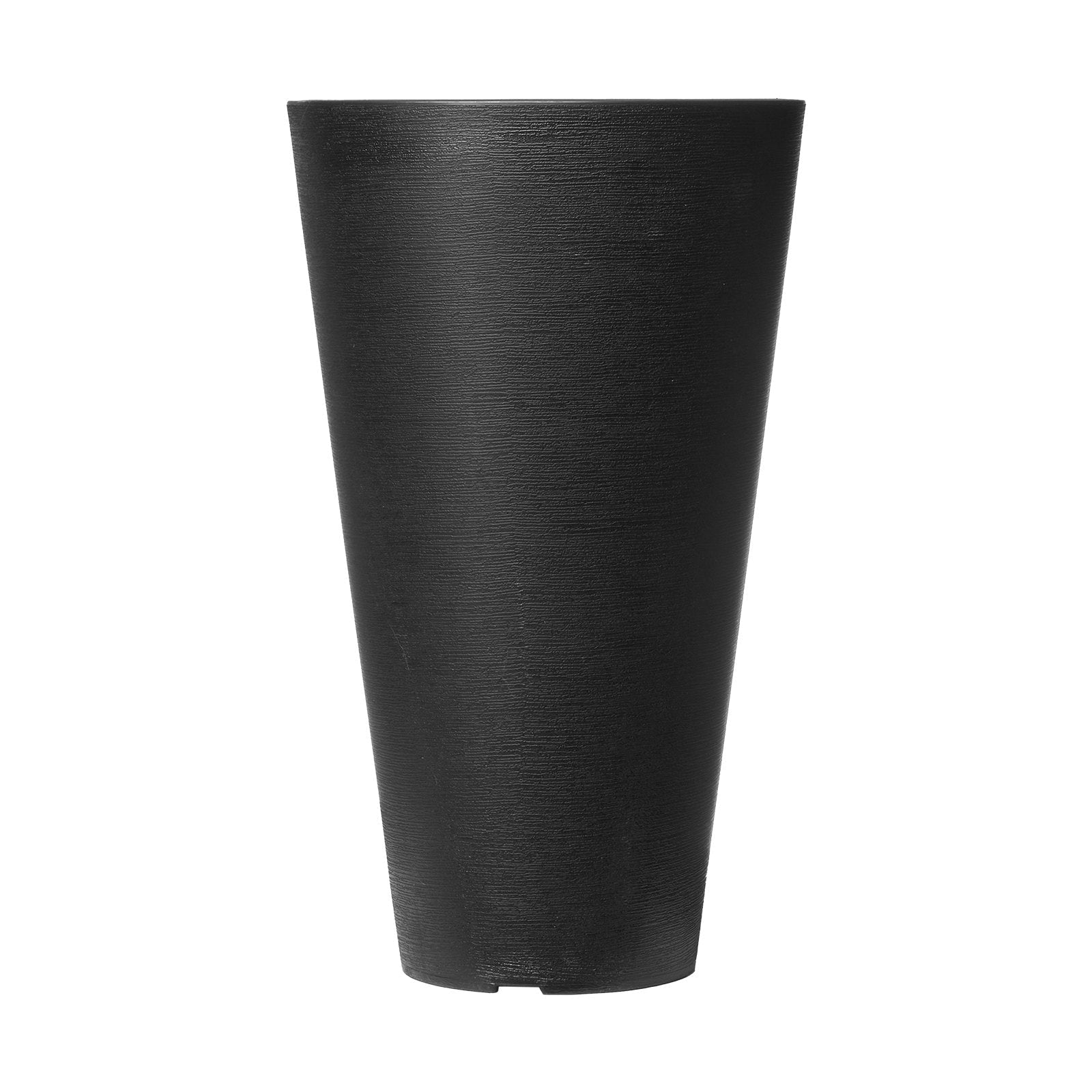 VEVOR Tall Planter Set of 2 Round Tapered Plant Pots 24 in for Outdoor Indoor