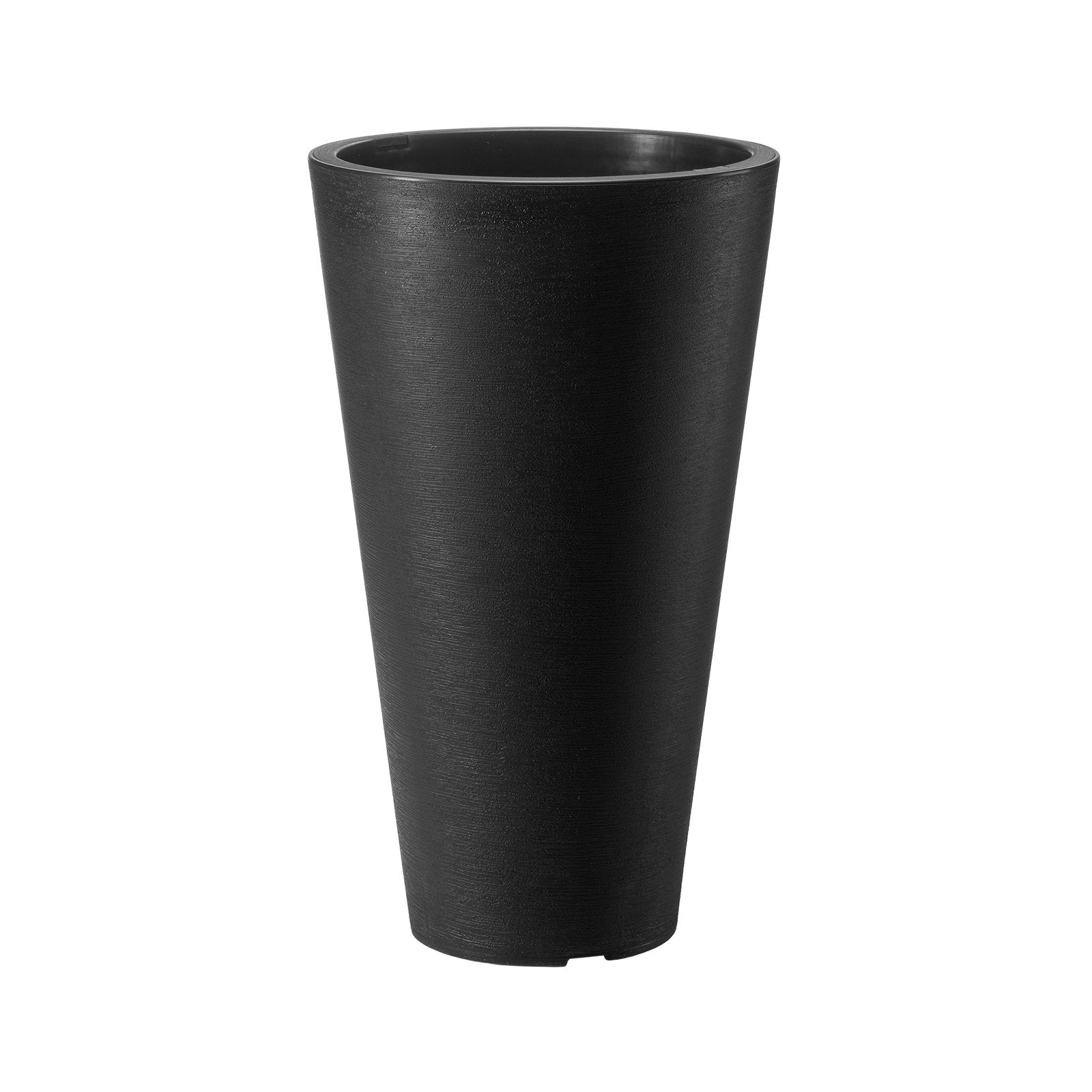VEVOR Tall Planter Set of 2 Round Tapered Plant Pots 24 in for Outdoor Indoor