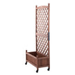 VEVOR 2 PCS Raised Garden Bed with Trellis Raised Planters 30