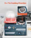 VEVOR Vacuum Investing Casting Machine Melting Furnace Casting Jewelry Melting