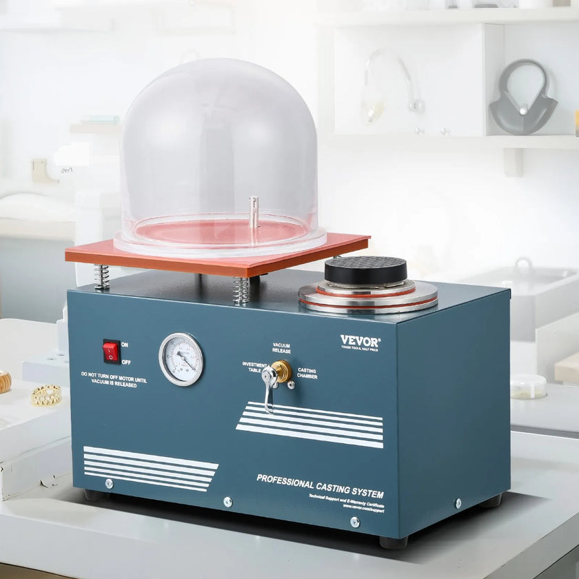 VEVOR Vacuum Investing Casting Machine Melting Furnace Casting Jewelry Melting