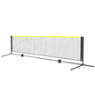 VEVOR Badminton Net, Height Adjustable Volleyball Net, 14ft Wide Foldable Pickleball Net, Portable Easy Setup Tennis Net Set with Poles, Stand and Carry Bag, for Kids Backyard Game Indoor Outdoor Use