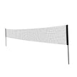 VEVOR Badminton Net Set, Outdoor Backyard Beach Park Badminton Net, Portable Badminton Equipment Set, Adults Kids Badminton Net with Poles, Carrying Bag, 4 Iron Rackets, and 3 Nylon Shuttlecocks