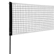 VEVOR Badminton Net Set, Outdoor Backyard Beach Park Badminton Net, Portable Badminton Equipment Set, Adults Kids Badminton Net with Poles, Carrying Bag, 4 Iron Rackets, and 3 Nylon Shuttlecocks
