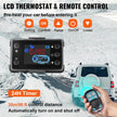 VEVOR 5KW 12V Diesel Air Heater with LCD Monitor and Remote Control, Parking Heater with Silencer for Truck, Car, Boat, Trailer
