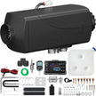 5KW 12V Diesel Air Heater with LCD Monitor, Remote Control and Silencer