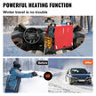 VEVOR 5kw Diesel Air Heater 12V Parking Heater Diesel 4 Holes for Caravan RV and Bus (12V 5KW with Blue LCD Monitor and Silencer)