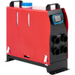 VEVOR 5kw Diesel Air Heater 12V Parking Heater Diesel 4 Holes for Caravan RV and Bus (12V 5KW with Blue LCD Monitor and Silencer)
