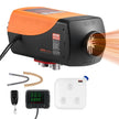 VEVOR 8 kW Diesel Air Heater DC12-24V with Remote & LCD, 10L Fuel Tank, Low Noise for RV, Truck, Boat