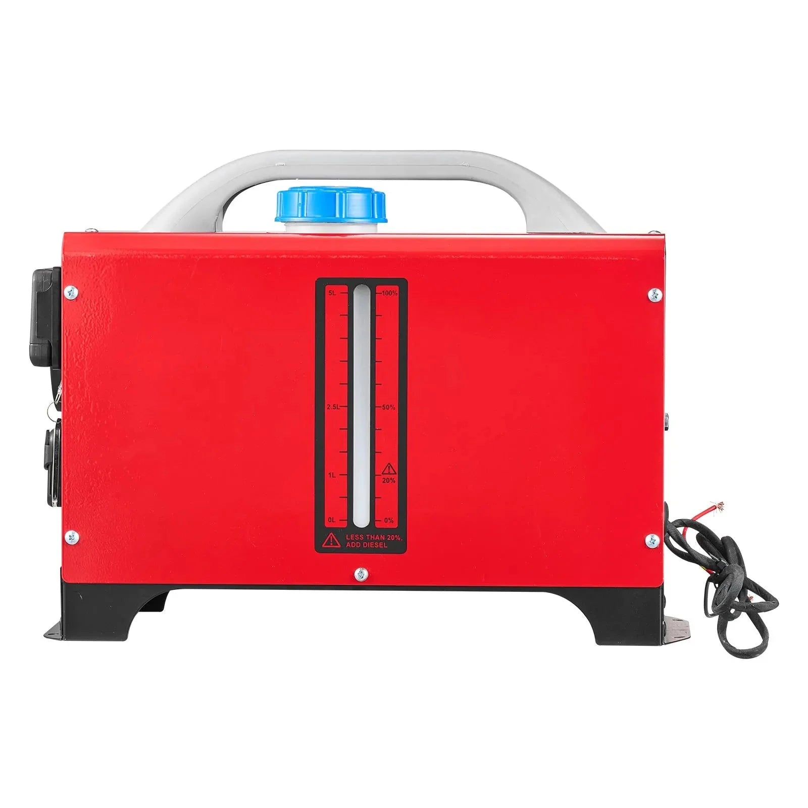 VEVOR 8 kW Diesel Air Heater – DC12-24V Fast Heating with Remote Control and Black LCD, Low Noise, Pre-Heating Function for RV, Truck, Camper, Van, Boat, and Trailer