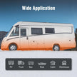 VEVOR Bluetooth App Control Diesel Air Heater, 12V 5KW Diesel Heater with Automatic Altitude Adjustment, Remote Control and LCD, Diesel Parking Heater for RV, Camper, Van, Trailer, Boat