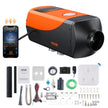 VEVOR Bluetooth App Control Diesel Air Heater, 12V 5KW Diesel Heater with Automatic Altitude Adjustment, Remote Control and LCD, Diesel Parking Heater for RV, Camper, Van, Trailer, Boat
