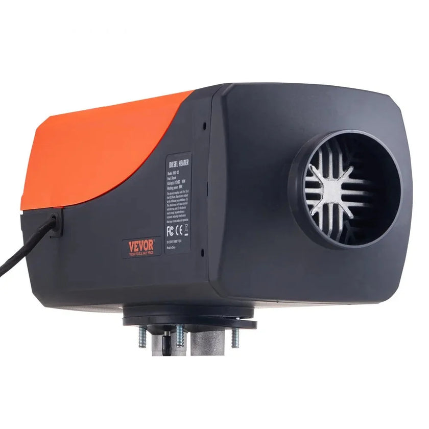 VEVOR 12V 8KW Diesel Heater, Portable Diesel Air Heater with LCD & Remote Control, 10L Fuel Tank, Rapid Heating for RV, Camper, Trailer, Van, and Boat