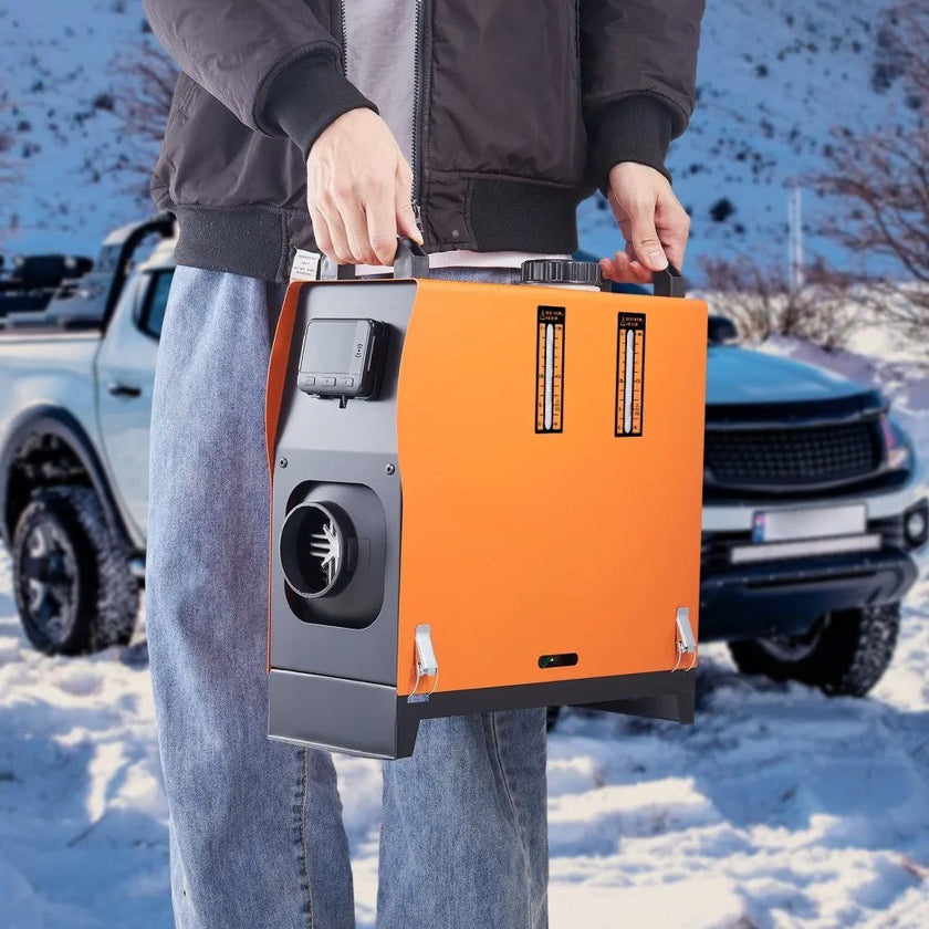 12V 5KW All-in-One Diesel Air Heater with Remote Control and LCD Display