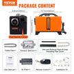 VEVOR 5 KW Diesel Air Heater – Bluetooth App Control, Remote, LCD & Automatic Altitude Adjustment for RV, Camper, Trailer, Boat