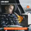 VEVOR Diesel Air Heater 8KW Parking Heater 12V Truck Heater, One Air Outlet, with Black LCD Switch, Remote Control, Fast Heating Compact Diesel Heater, For Car, RV Truck, Boat, Campervans, Caravans