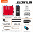 VEVOR 5KW Diesel Air Heater – All-in-One 12V Parking Heater with LCD & Remote Control, Low Noise, Fast Heating for RVs, Motorhomes, Buses, and Trailers