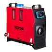 VEVOR 5KW Diesel Air Heater Detachable All in One Air Outlet Diesel Heater 12V Remote Control Parking Heater with Silencer and Blue LCD Switch for RV Trucks Bus and Boats