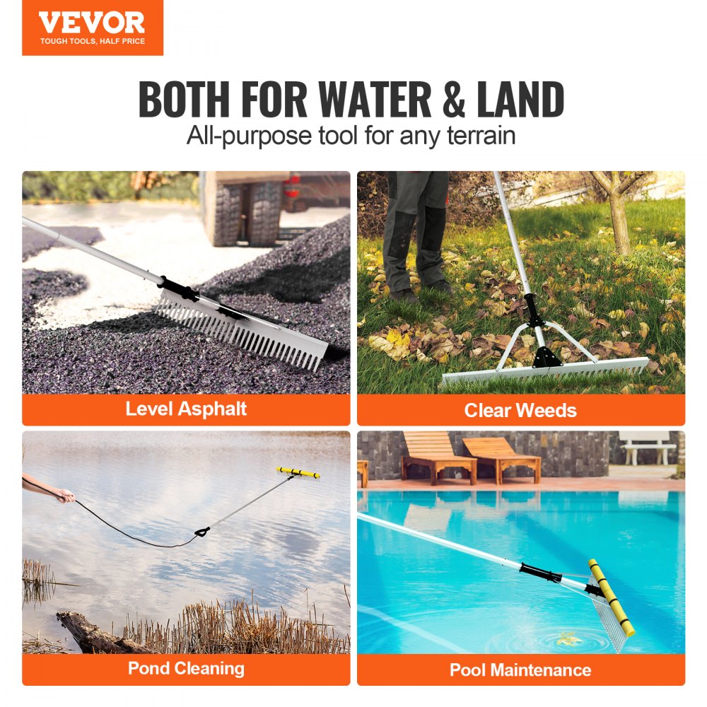 VEVOR Landscape Rake, 36