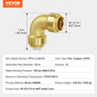 VEVOR Pipe Fittings 1/2