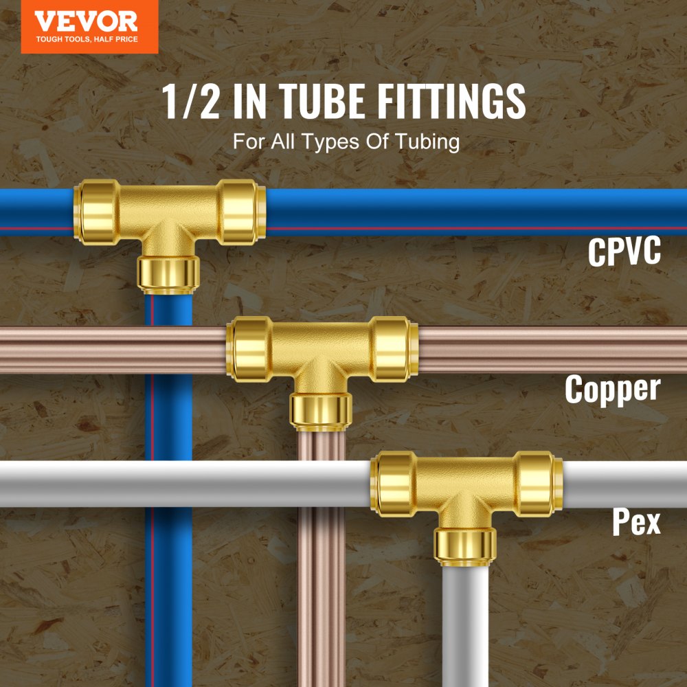 VEVOR Pipe Fittings 1/2