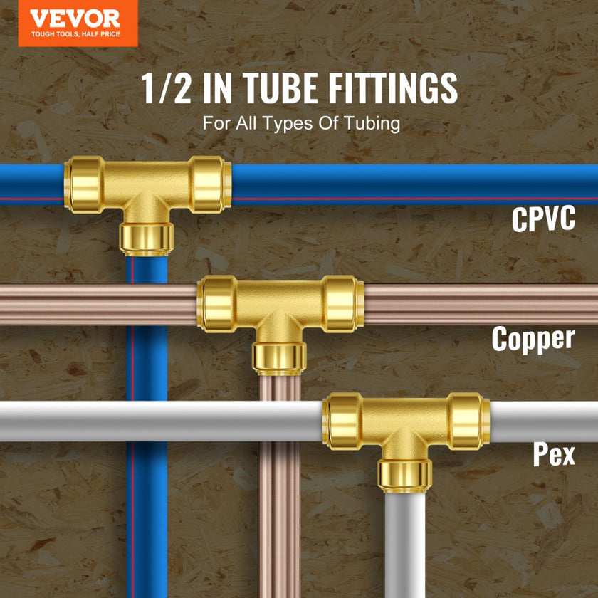 VEVOR Pipe Fittings 1/2